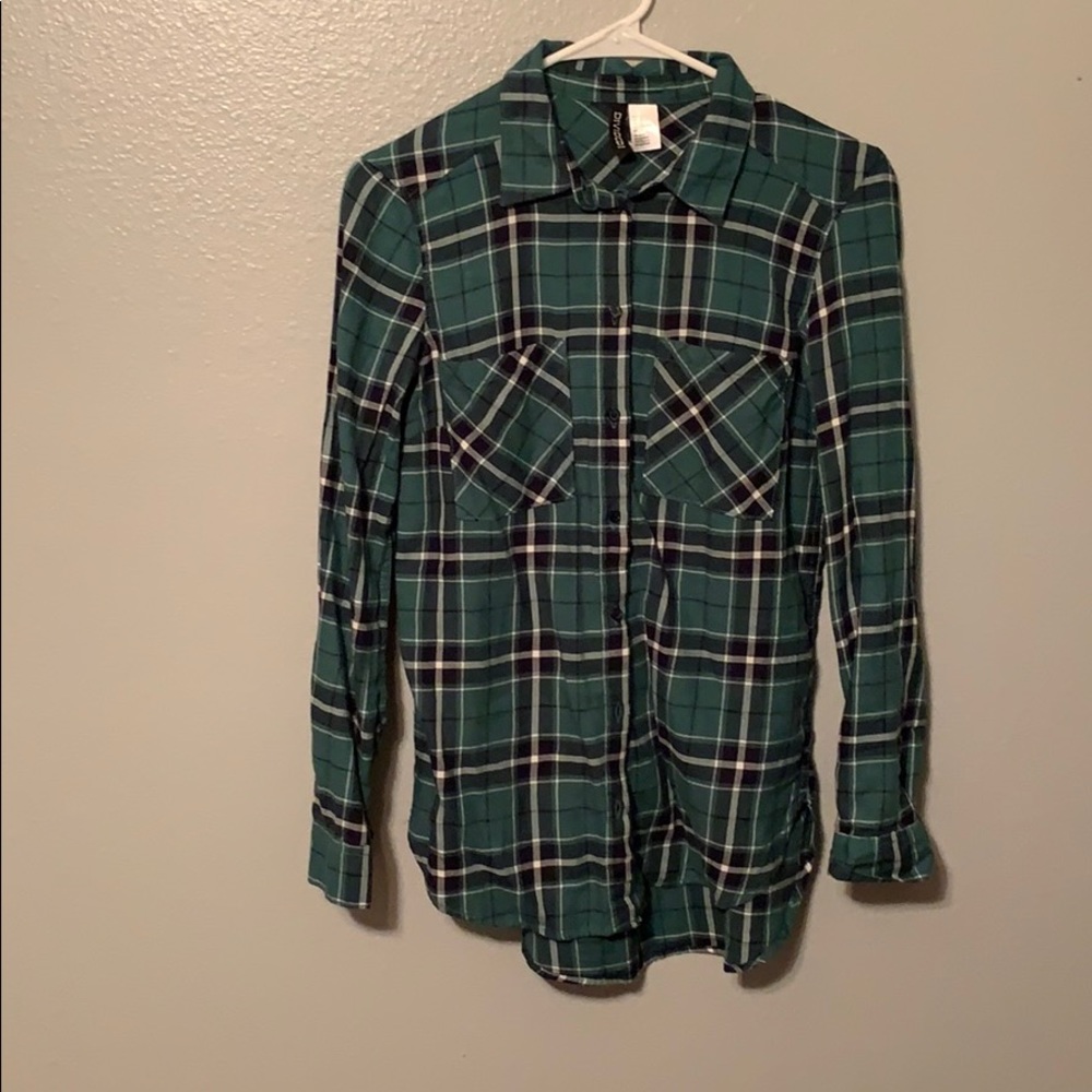 Green flannel